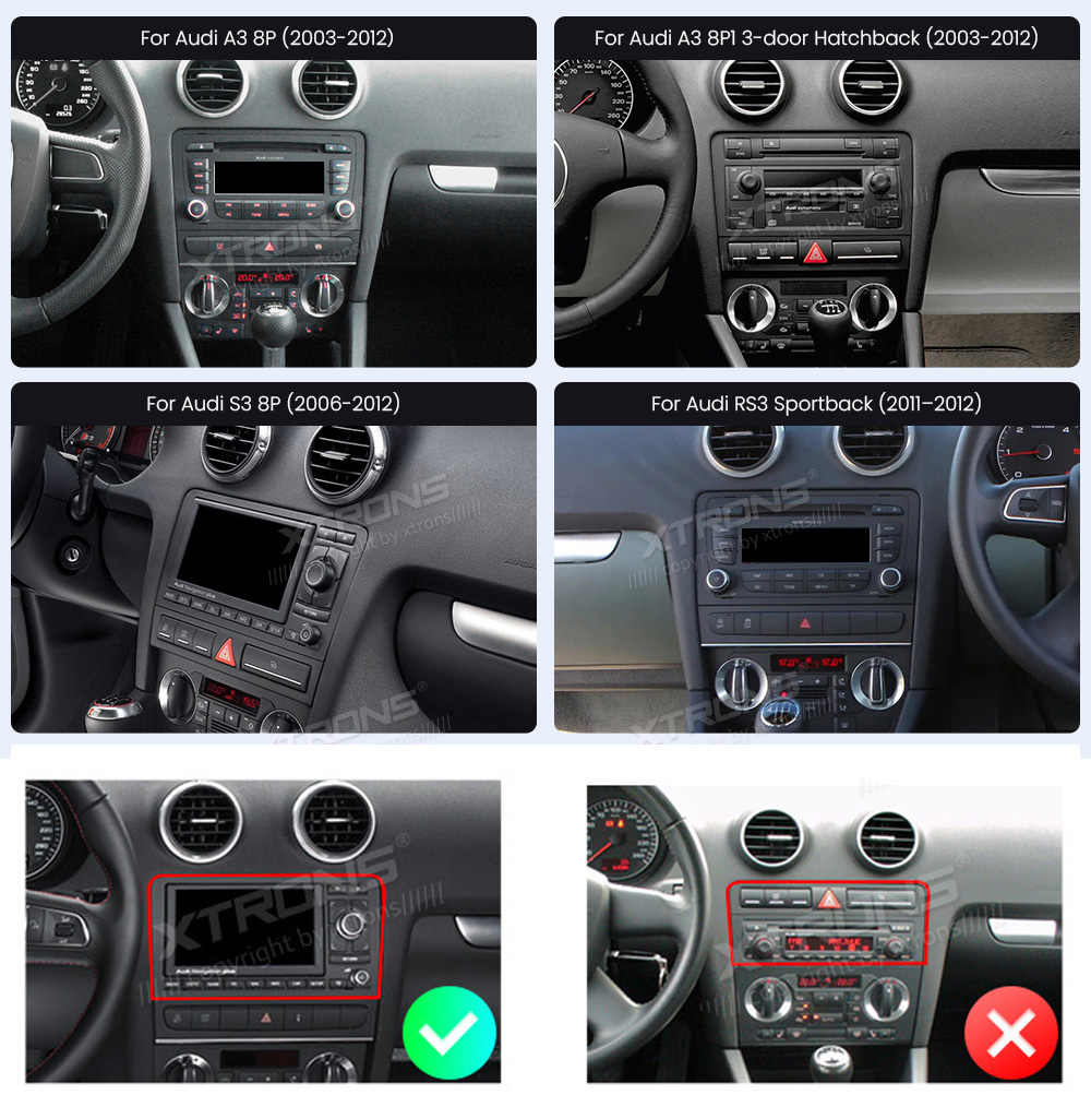 XTRONS XTR9752 XTRONS XTR9752 raadio sobivus autole