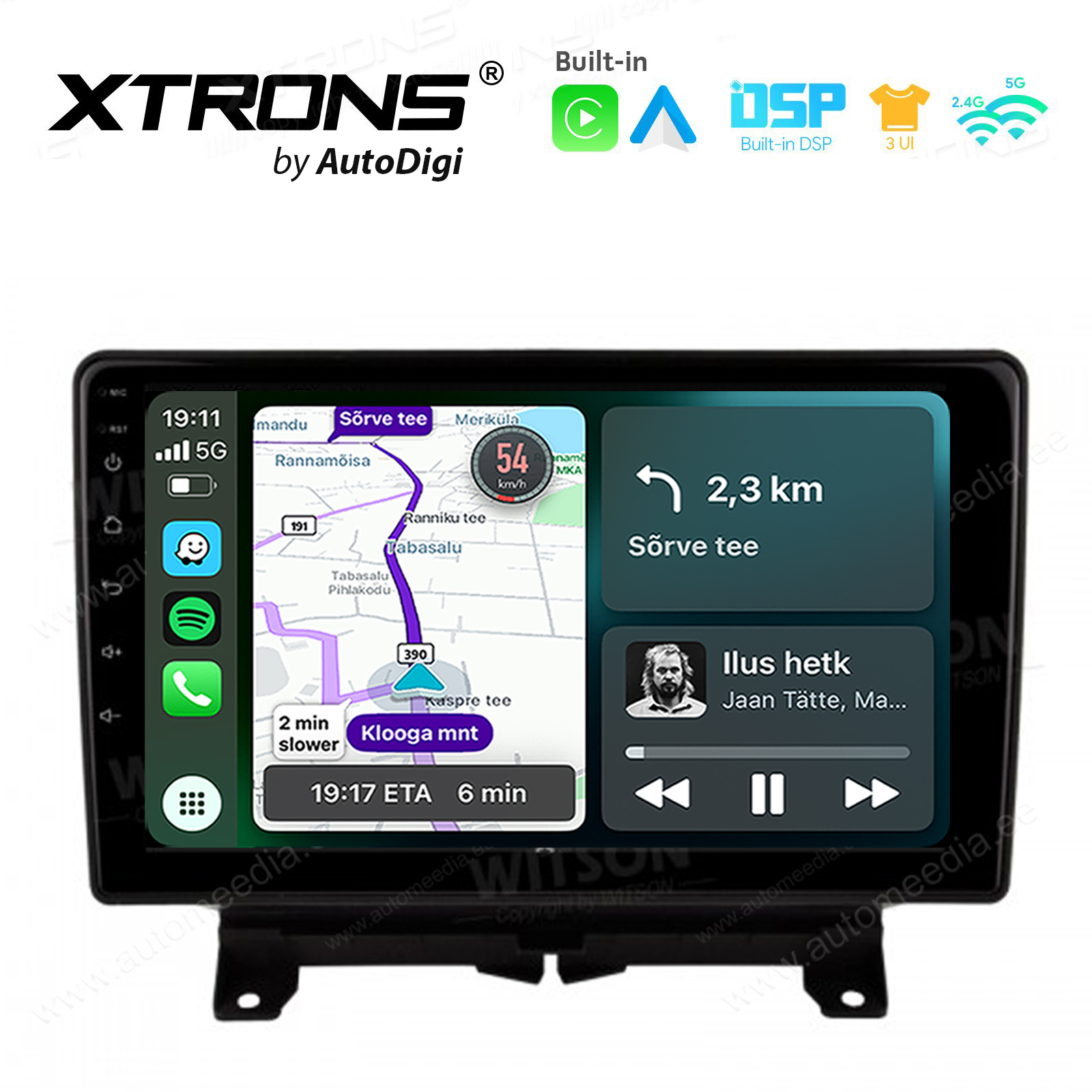 XTRONS XTR9780 Mudelikohane android multimeediakeskus gps naviraadio