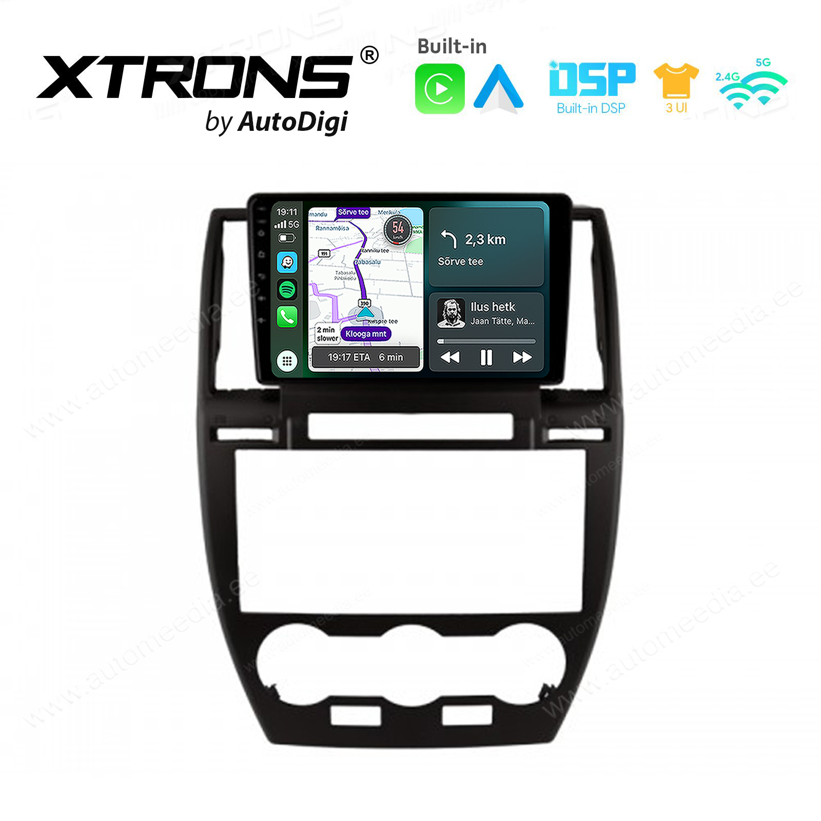 XTRONS XTR9785 Mudelikohane android multimeediakeskus gps naviraadio