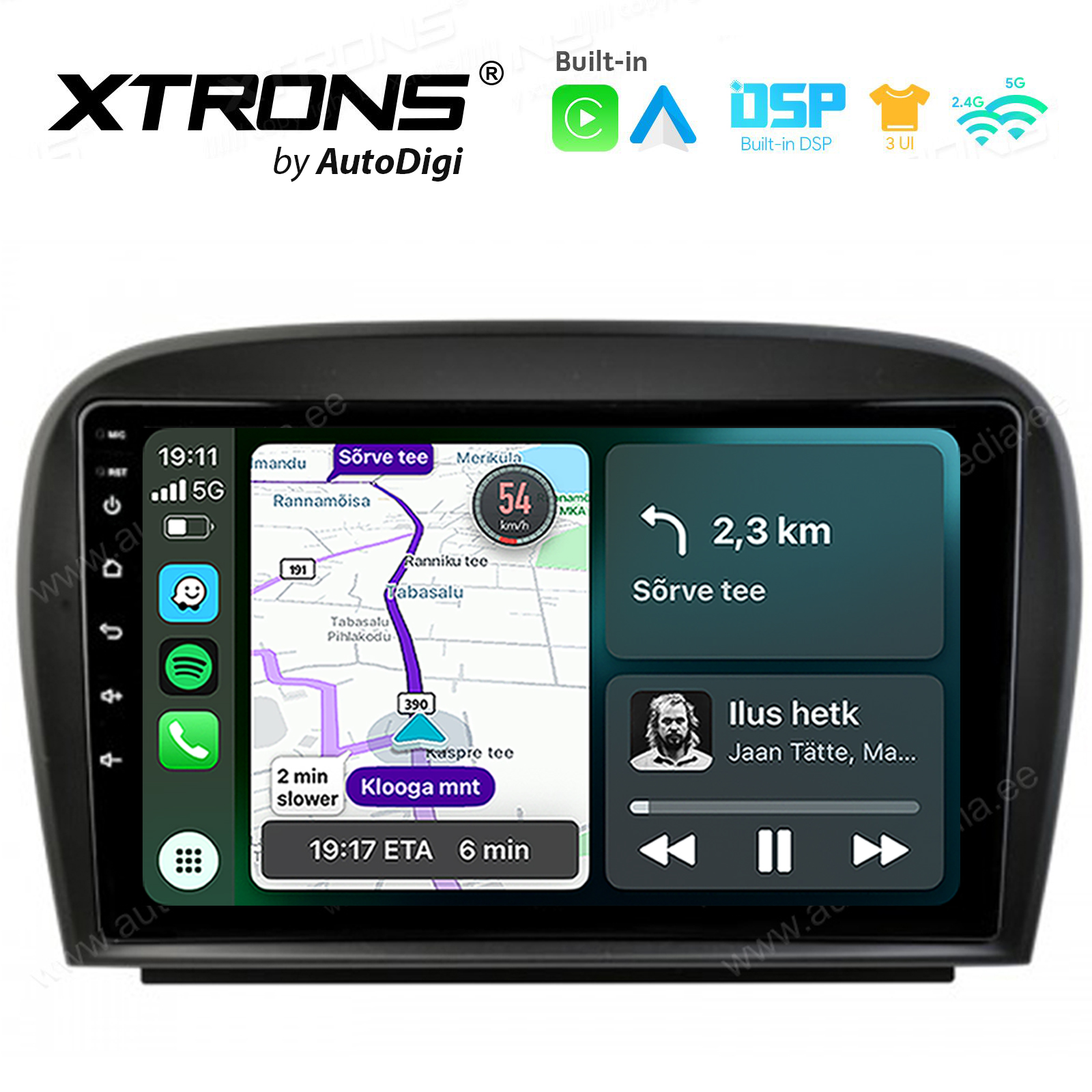 XTRONS XTR9820 Mudelikohane android multimeediakeskus gps naviraadio