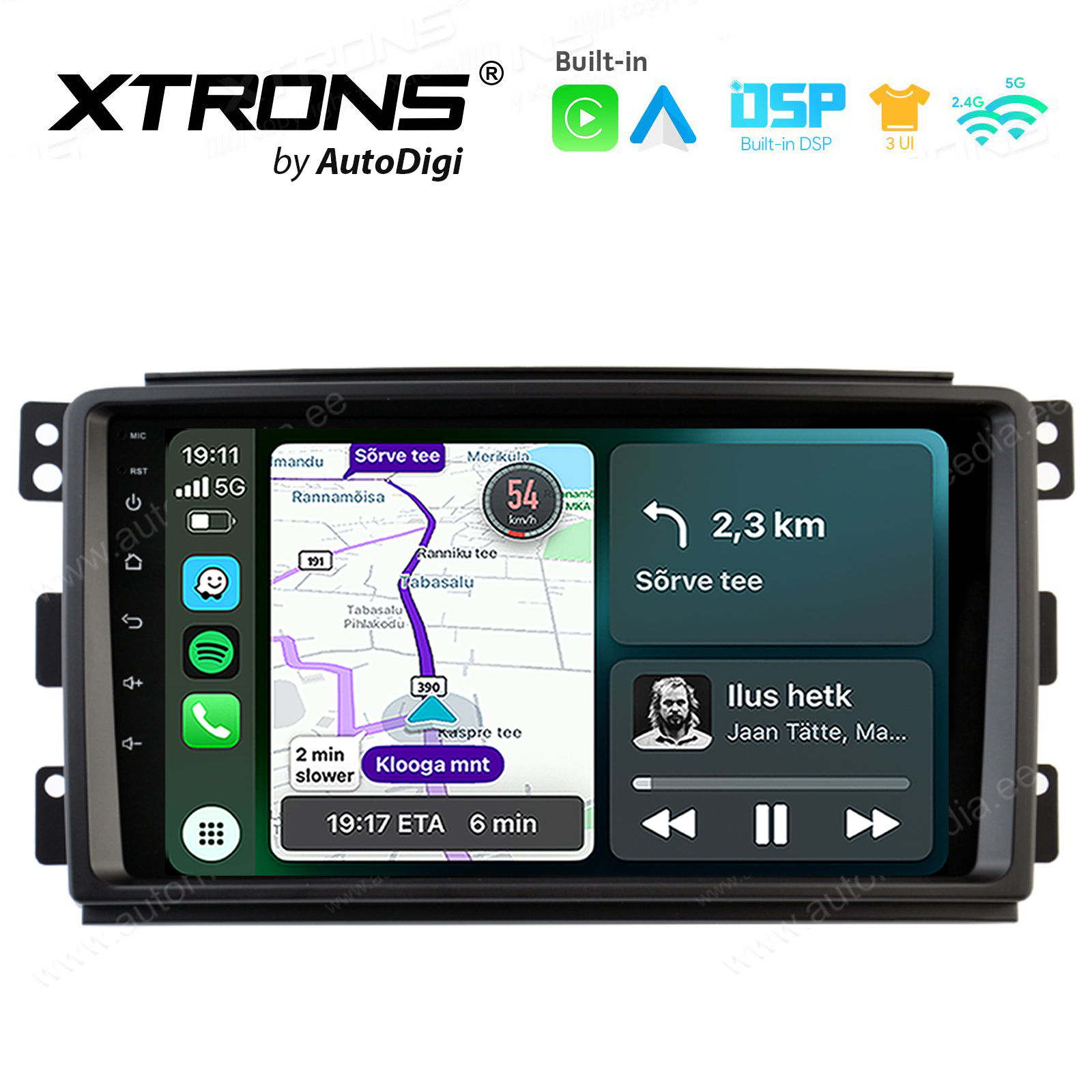 XTRONS XTR9828 Mudelikohane android multimeediakeskus gps naviraadio