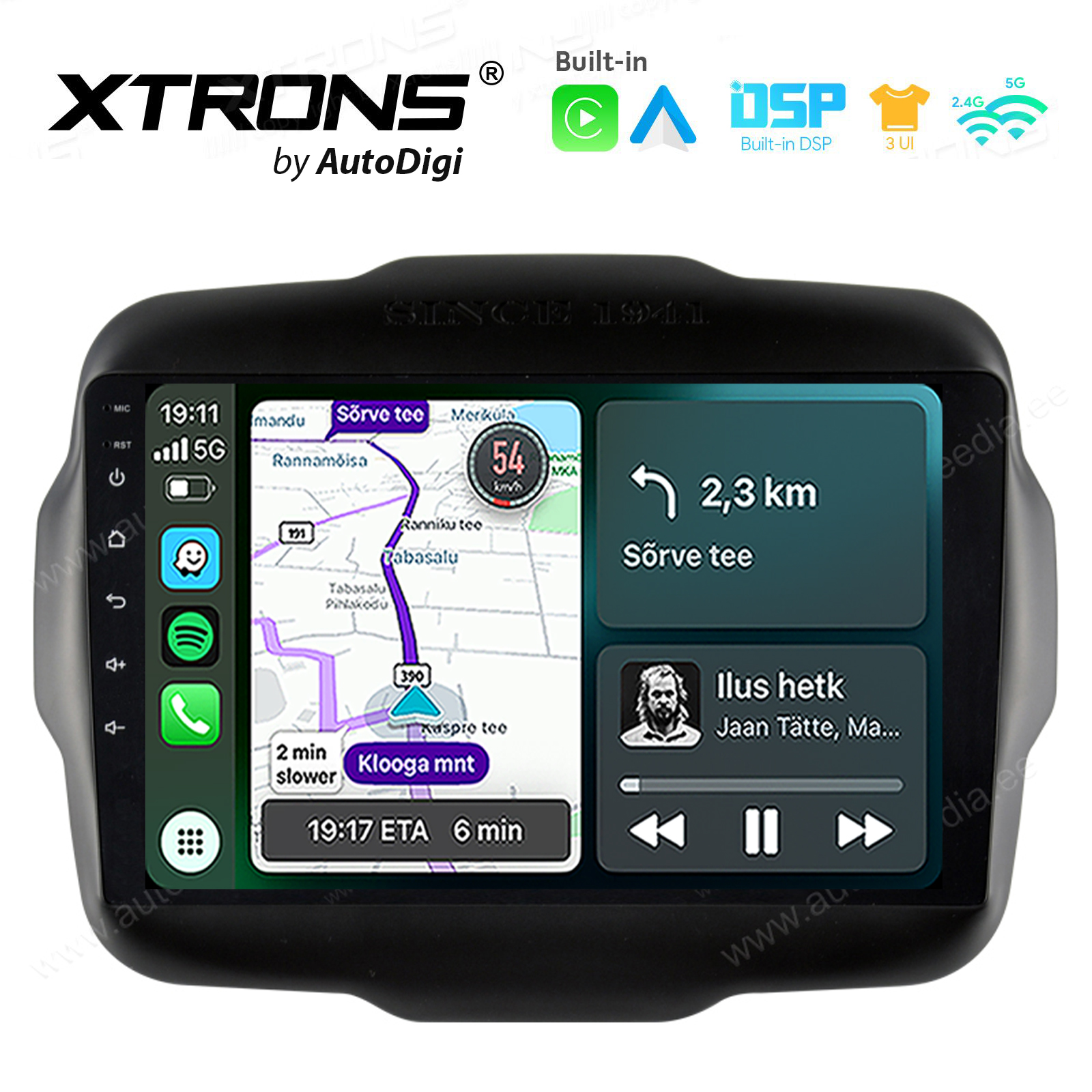 XTRONS XTR9831 Mudelikohane android multimeediakeskus gps naviraadio