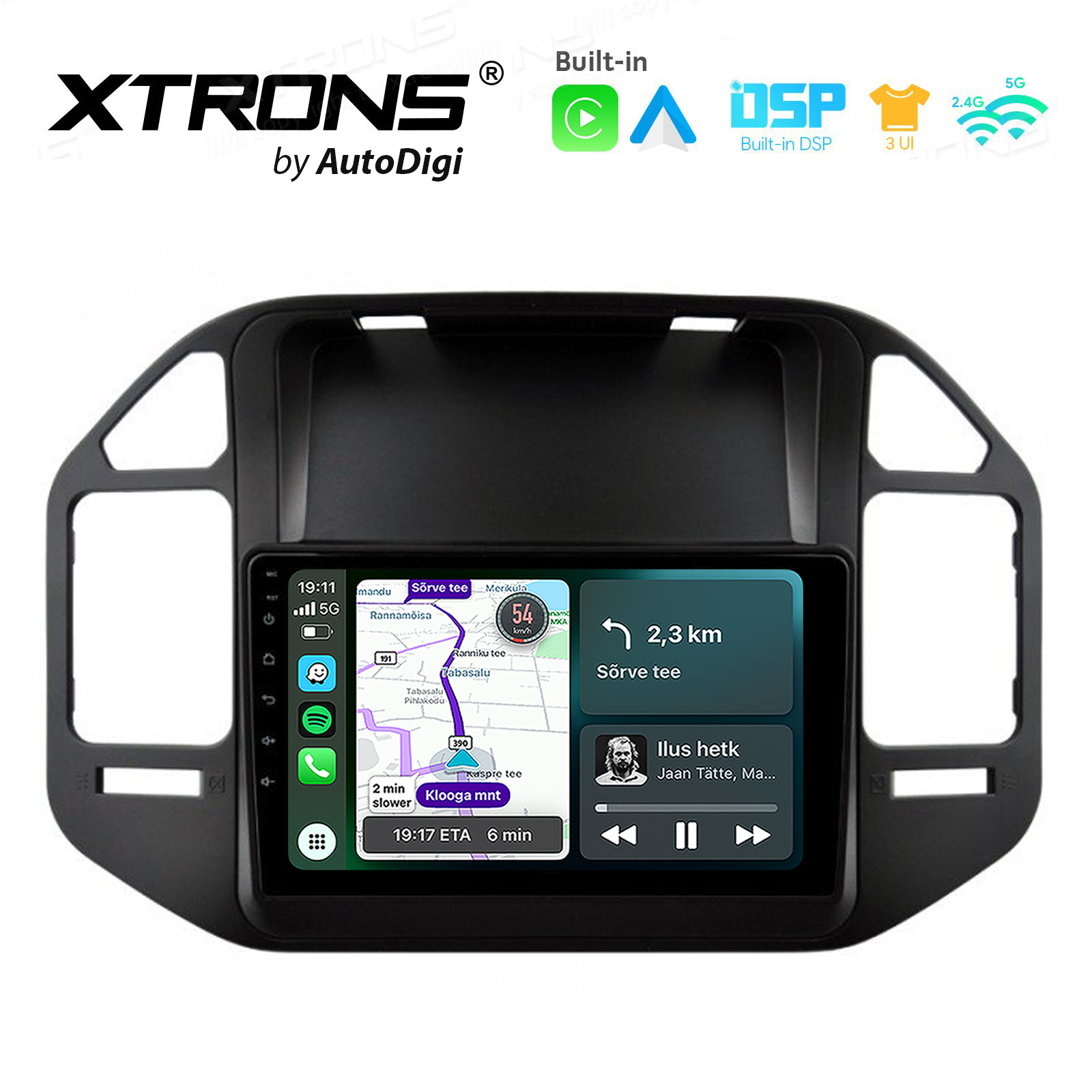 XTRONS XTR9844 Mudelikohane android multimeediakeskus gps naviraadio