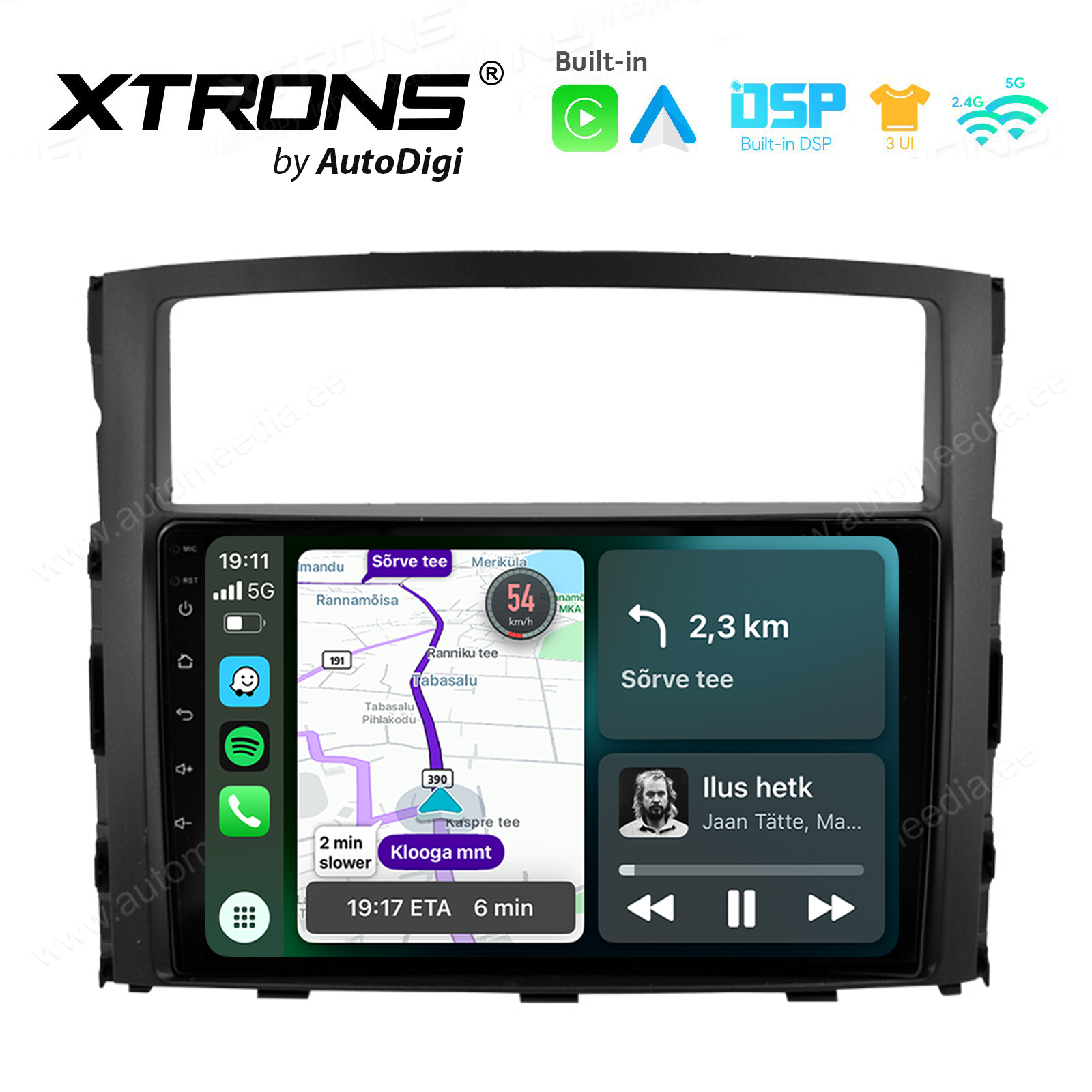XTRONS XTR9846 Mudelikohane android multimeediakeskus gps naviraadio