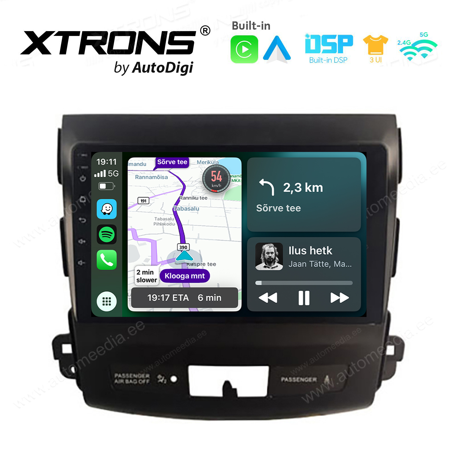 XTRONS XTR9848 Mudelikohane android multimeediakeskus gps naviraadio