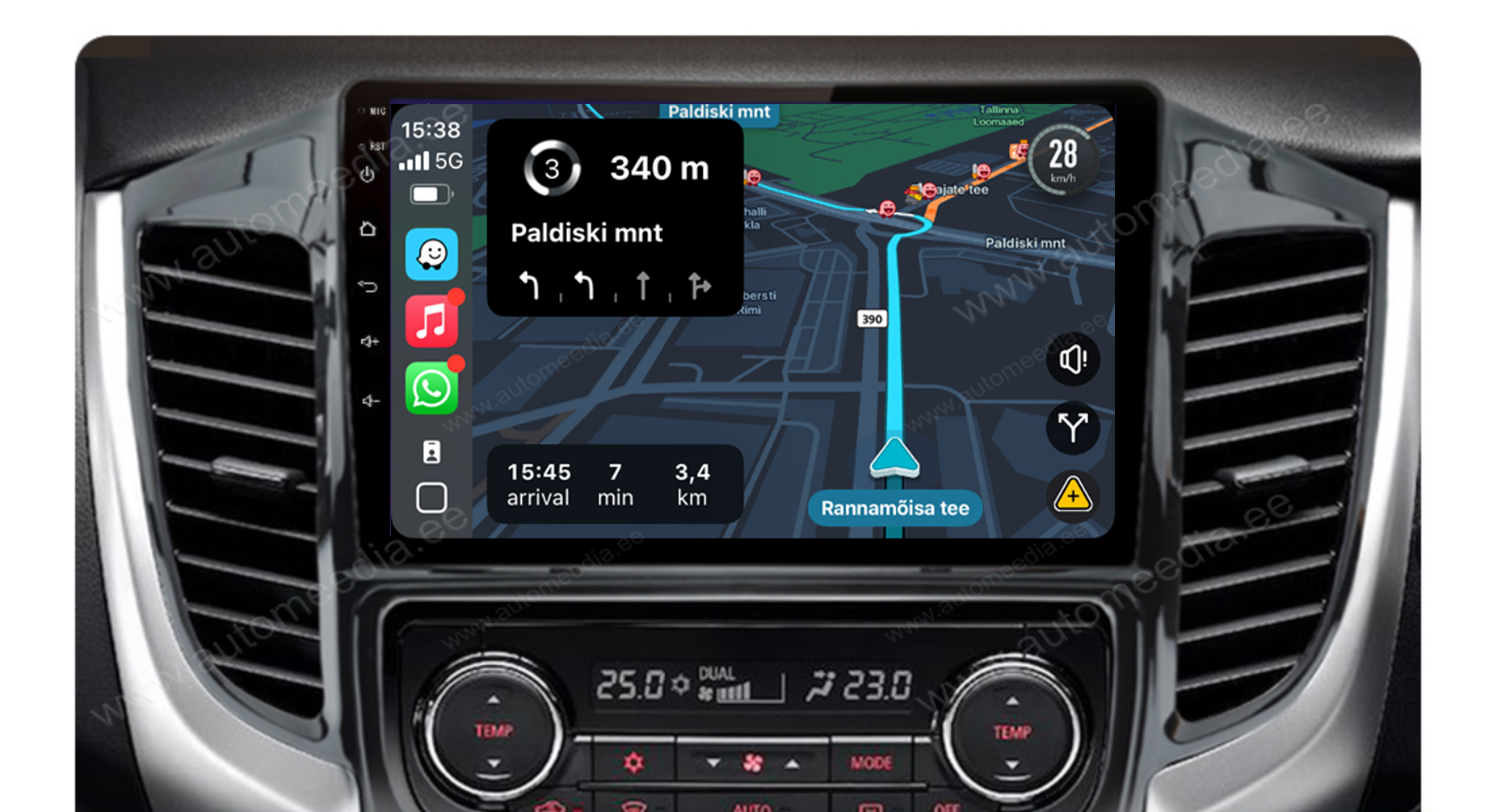 XTRONS XTR9856 Mudelikohane android multimeediakeskus gps naviraadio