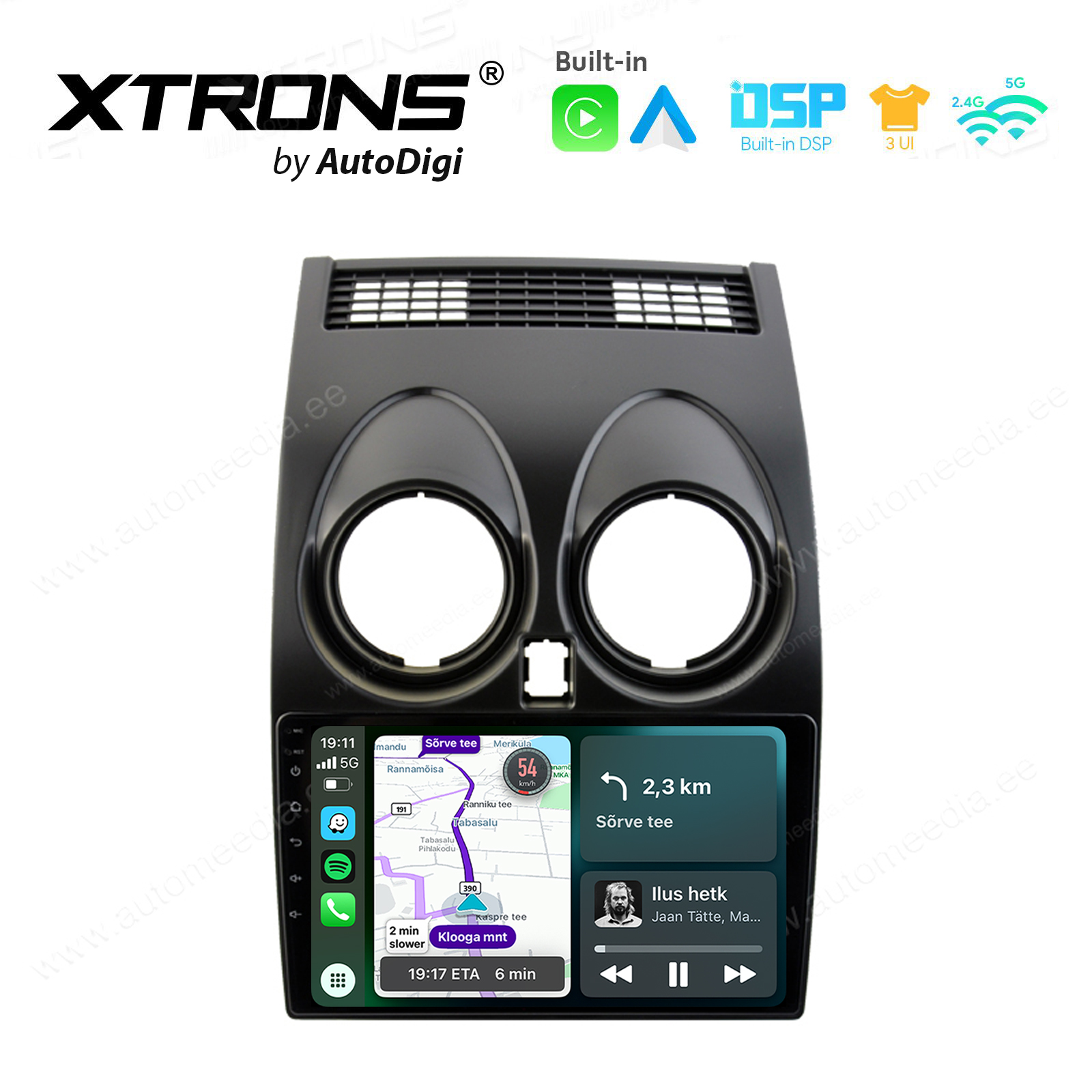 XTRONS XTR9900 Mudelikohane android multimeediakeskus gps naviraadio