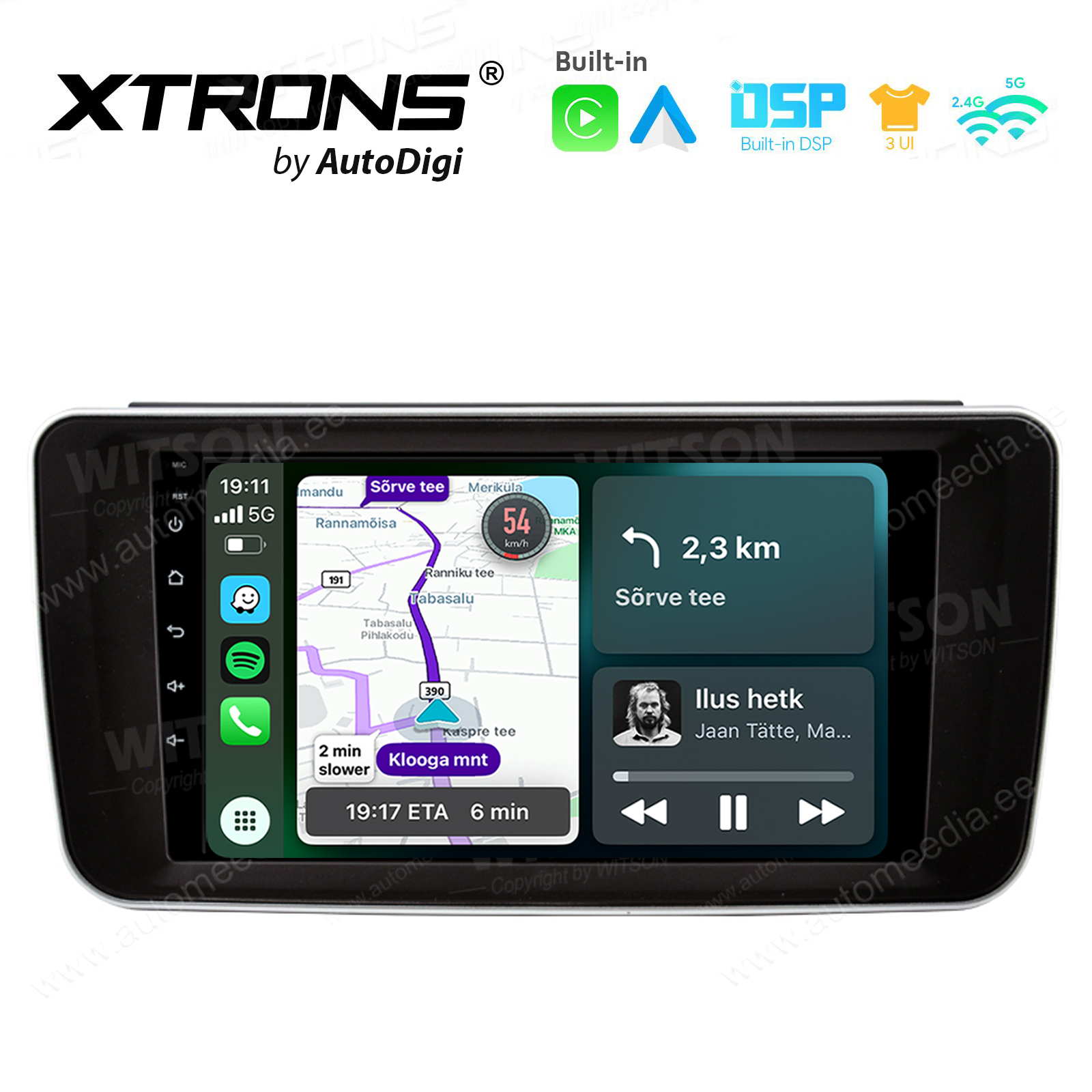 XTRONS XTR9904 Mudelikohane android multimeediakeskus gps naviraadio