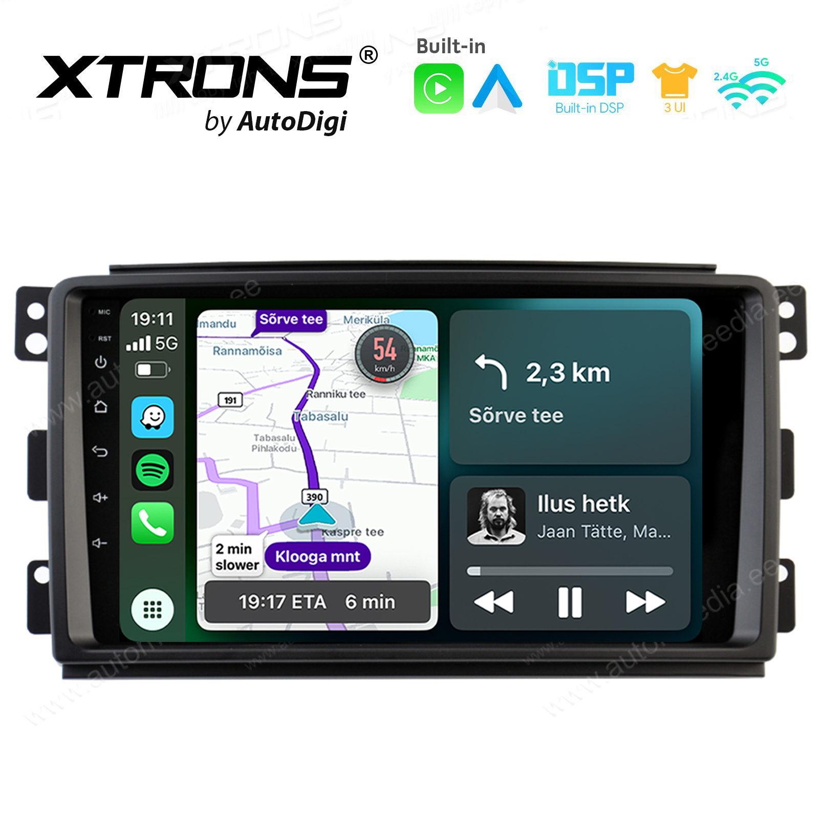 XTRONS XTR9928 Mudelikohane android multimeediakeskus gps naviraadio