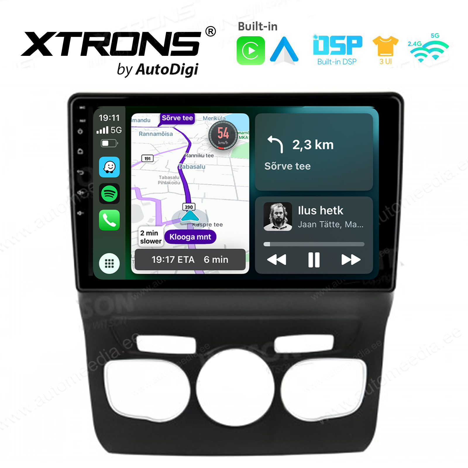 XTRONS XTR9948 Mudelikohane android multimeediakeskus gps naviraadio