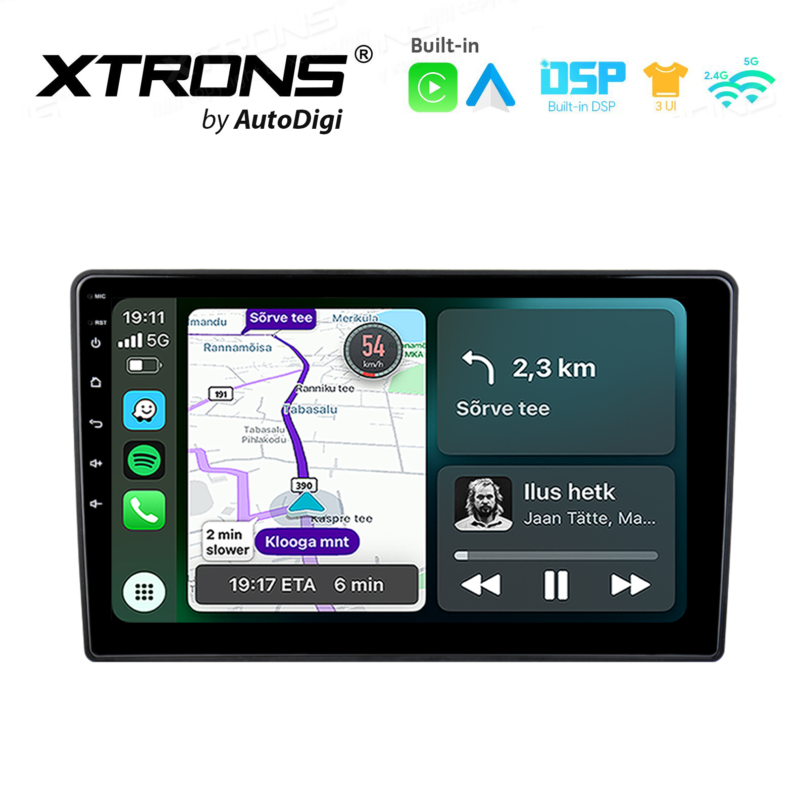 XTRONS XTR9950 Mudelikohane android multimeediakeskus gps naviraadio