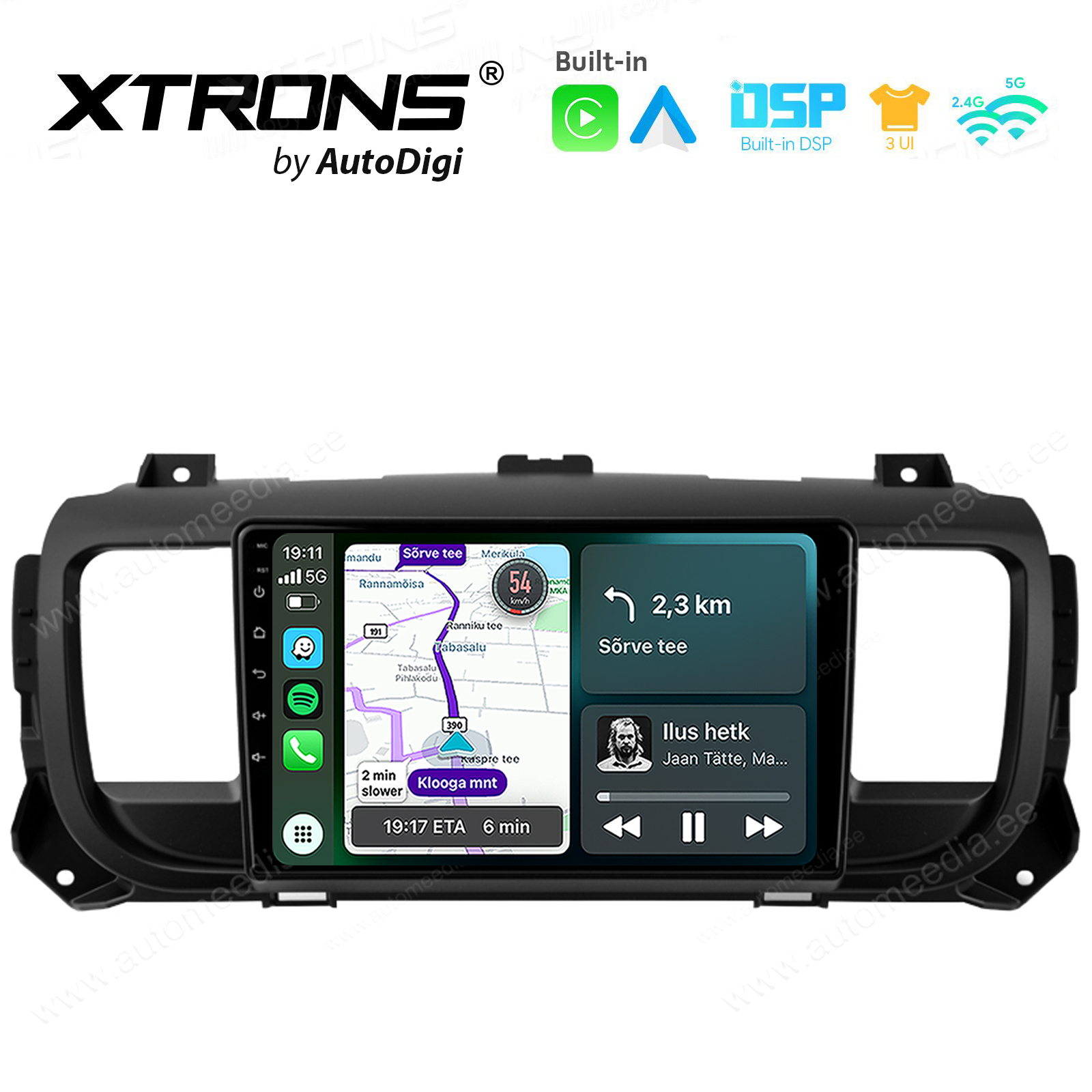 XTRONS XTR9951 Mudelikohane android multimeediakeskus gps naviraadio