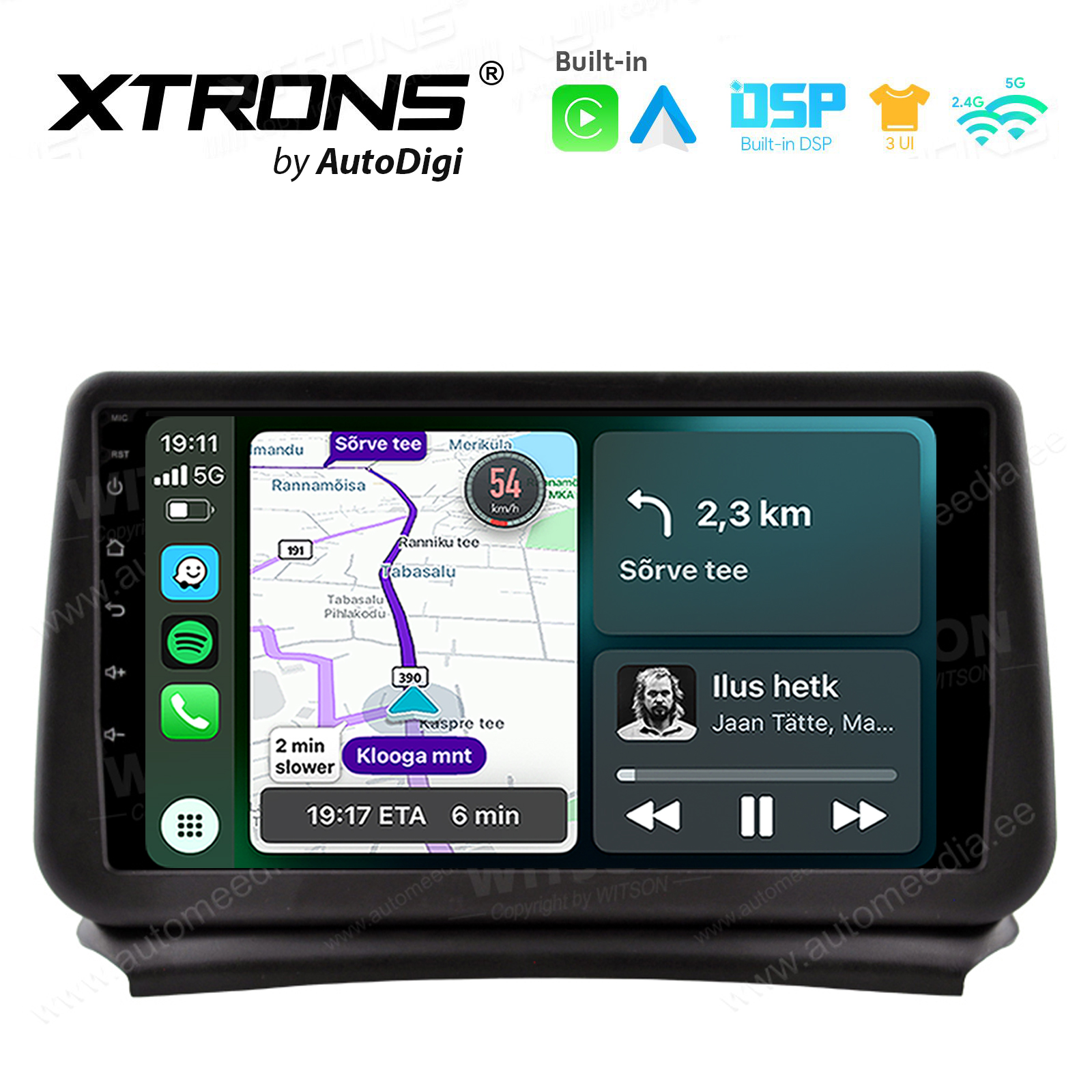 XTRONS XTR9970 Mudelikohane android multimeediakeskus gps naviraadio