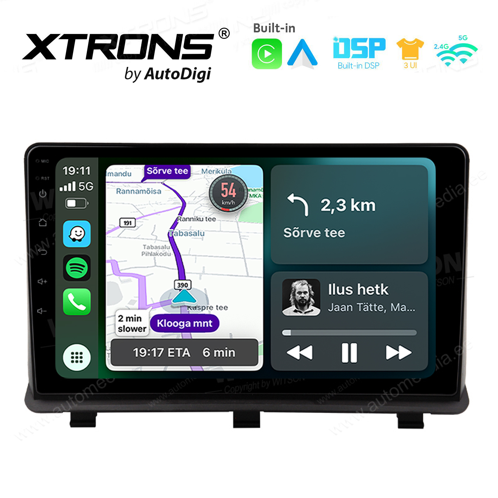 XTRONS XTR9971 Mudelikohane android multimeediakeskus gps naviraadio