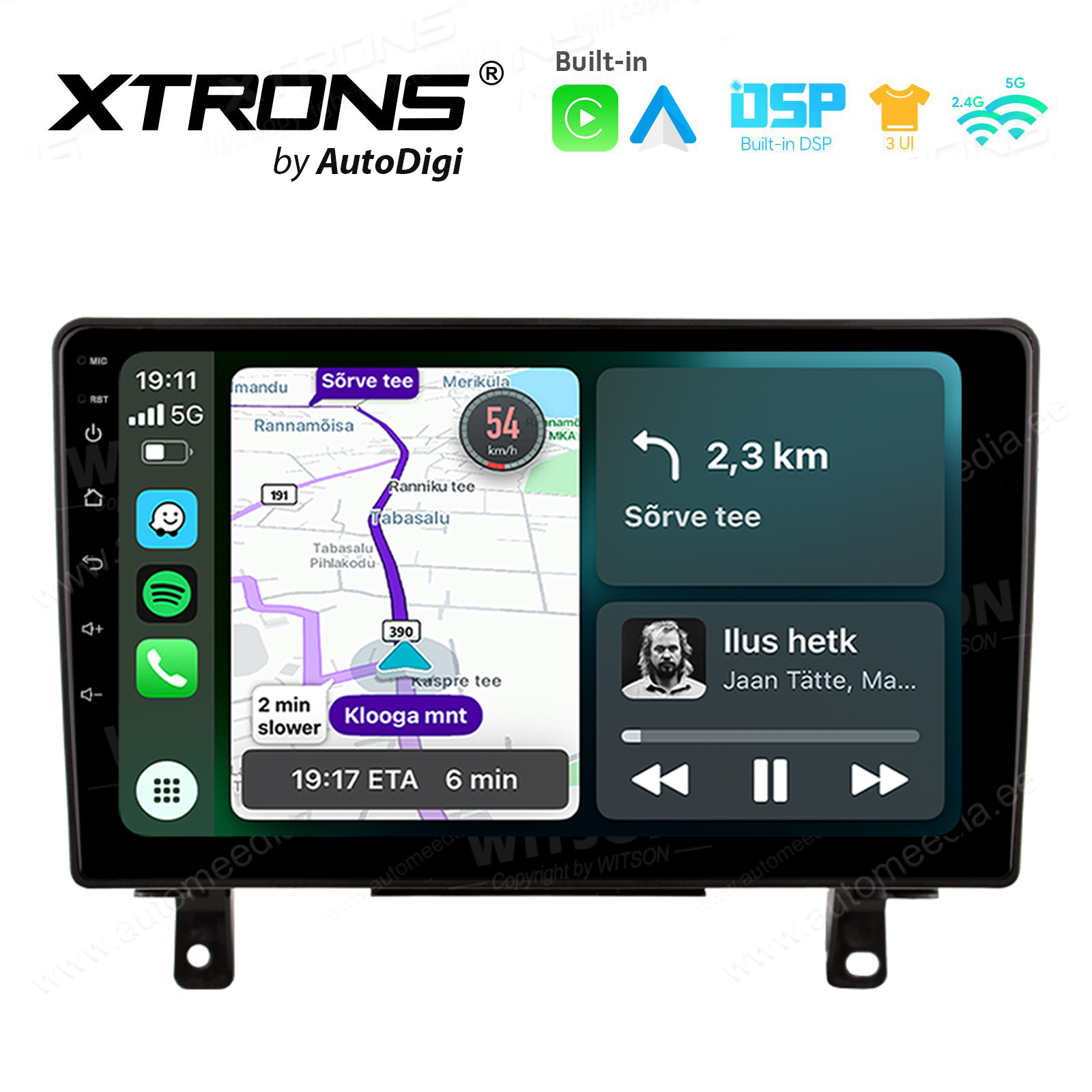 XTRONS XTR9972 Mudelikohane android multimeediakeskus gps naviraadio