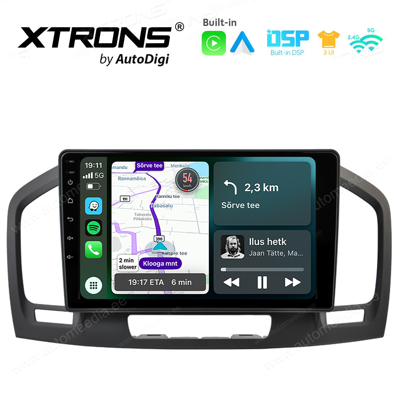 XTRONS XTR9975 Mudelikohane android multimeediakeskus gps naviraadio