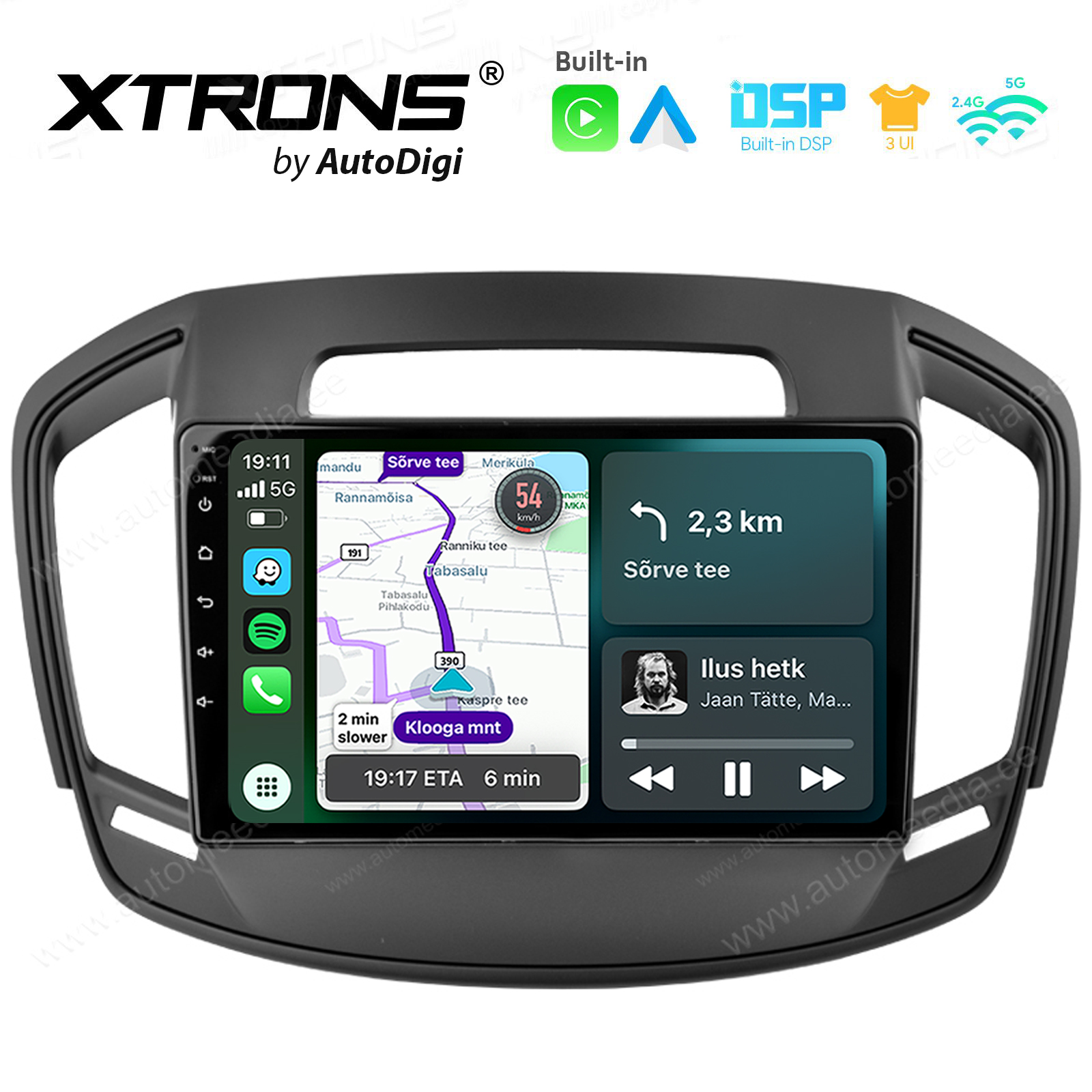 XTRONS XTR9976 Mudelikohane android multimeediakeskus gps naviraadio