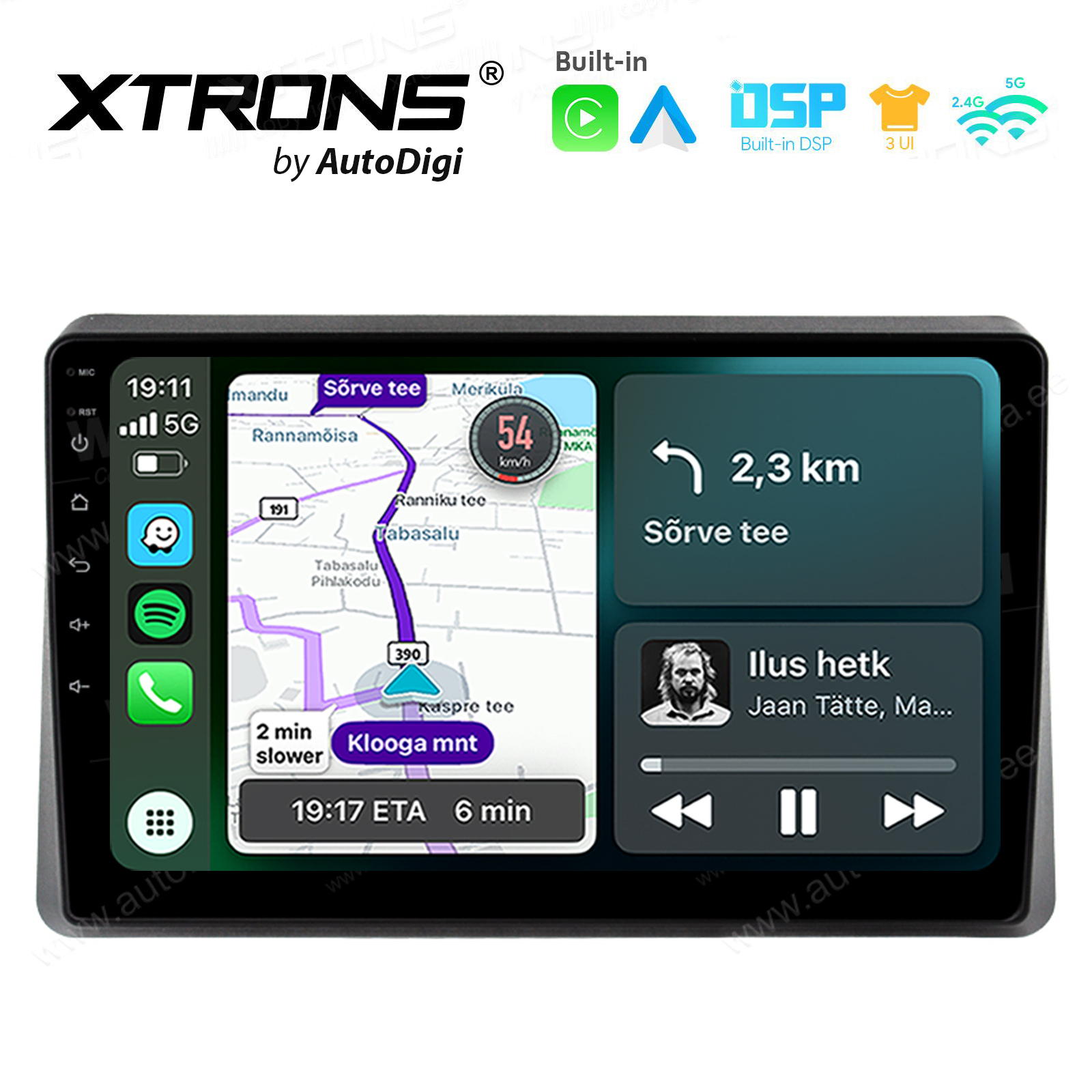 XTRONS XTR9991 Mudelikohane android multimeediakeskus gps naviraadio