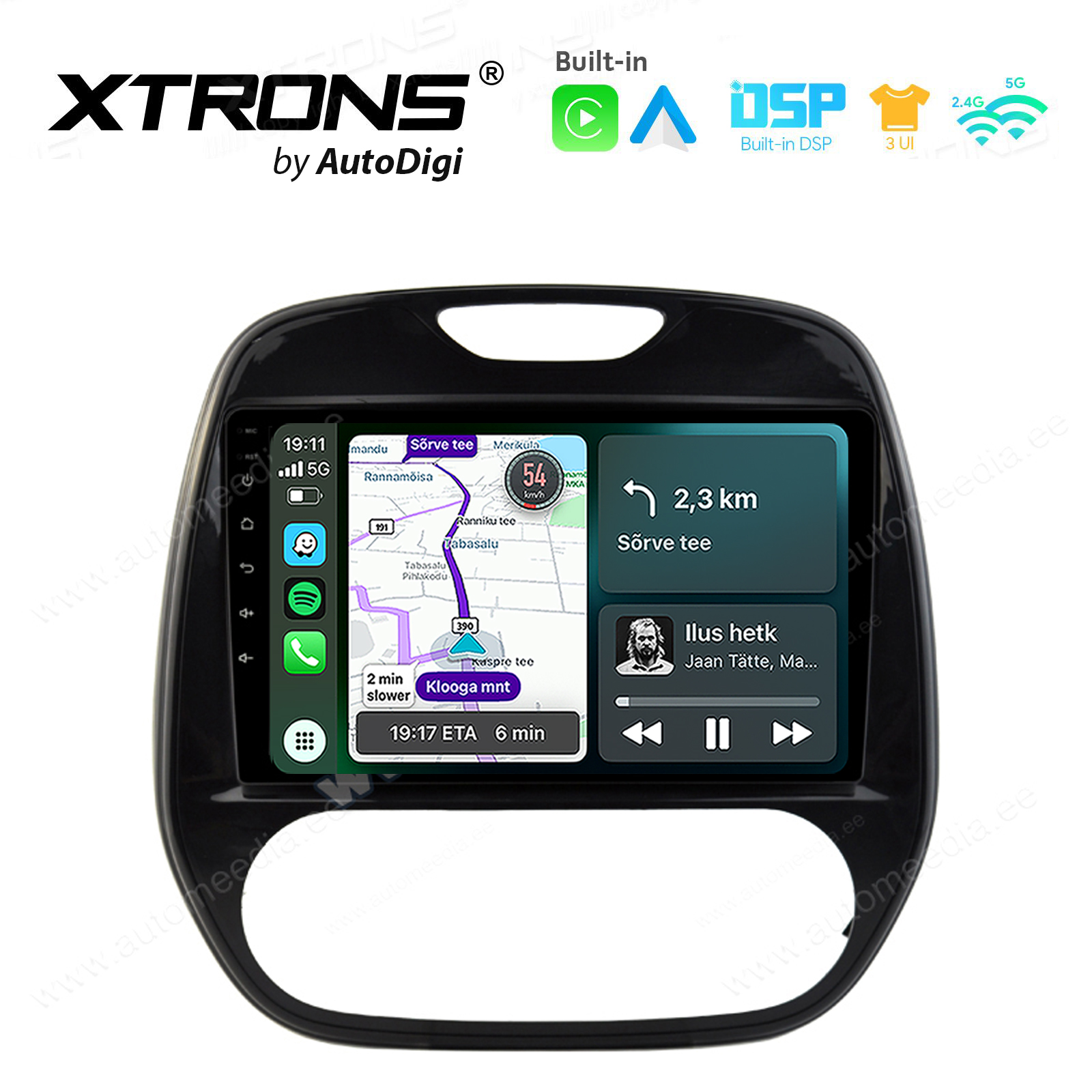 XTRONS XTR9998 Mudelikohane android multimeediakeskus gps naviraadio