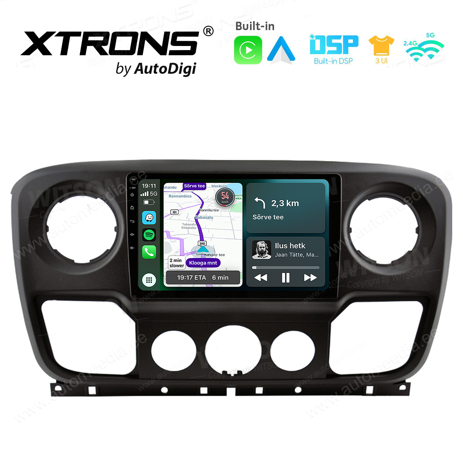 XTRONS XTR9999 Mudelikohane android multimeediakeskus gps naviraadio