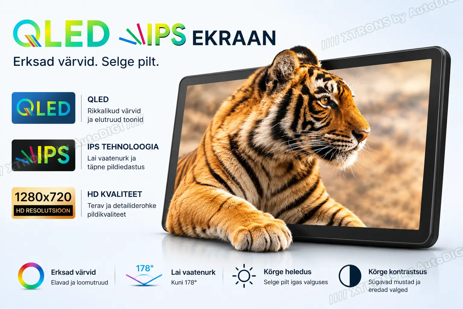 XTRONS XTR9603 XTRONS XTR9603 HD mahutundlik puuteekraan GPS navi