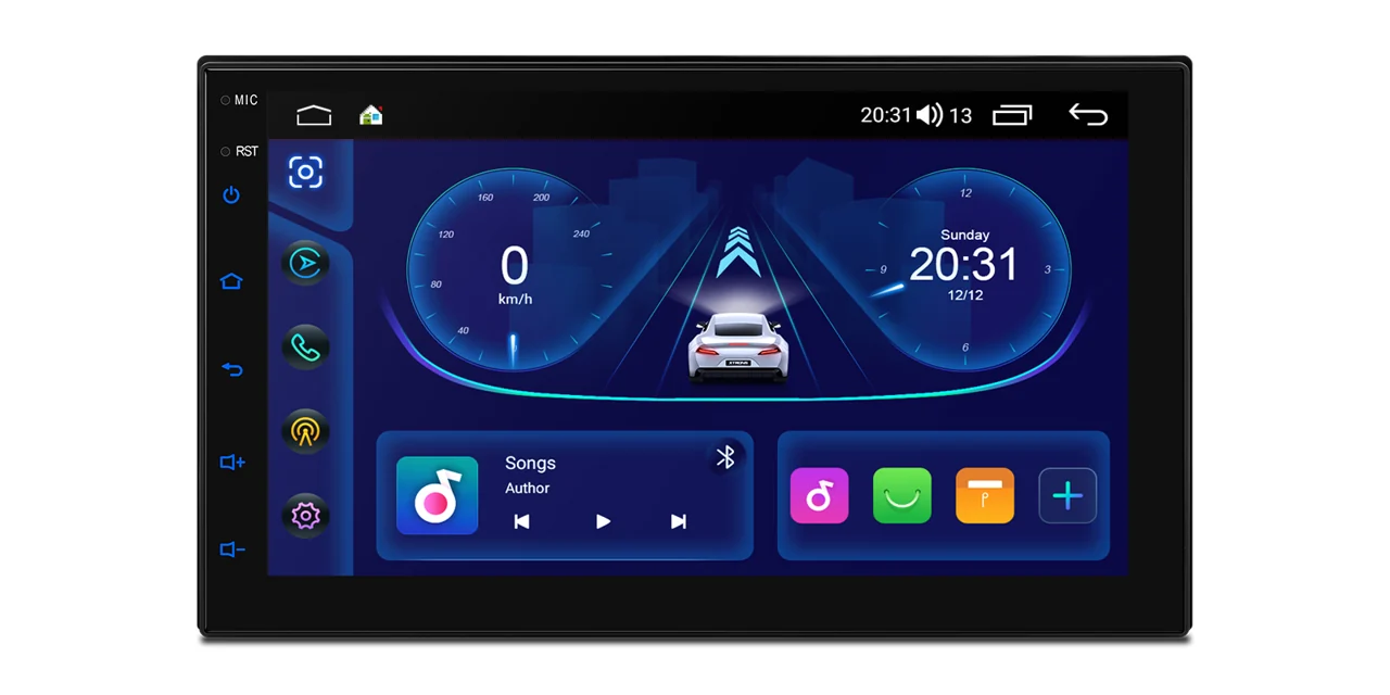 XTRONS TIDS701L – 7″ Android autoraadio, universaalne 2 DIN, 2/64 GB | CarPlay / Android Auto