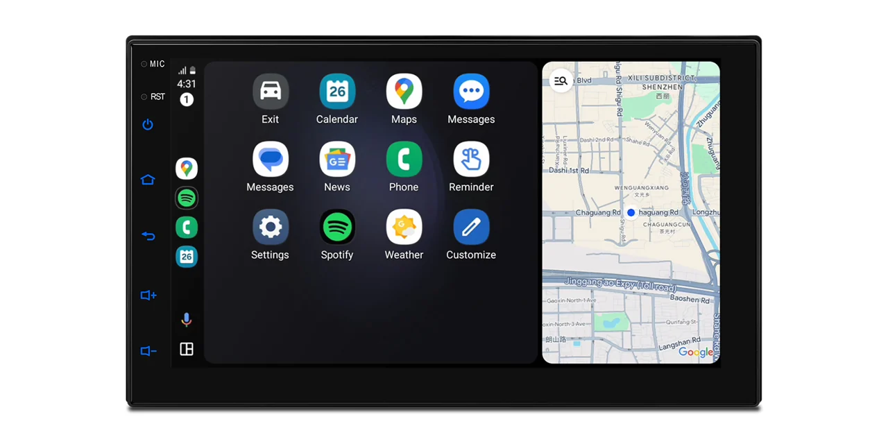 XTRONS TIDS701L – 7″ Android autoraadio, universaalne 2 DIN, 2/64 GB | CarPlay / Android Auto XTRONS TIDS701L – 7″ Android autoraadio, universaalne 2 DIN, 2/64 GB | CarPlay / Android Auto
