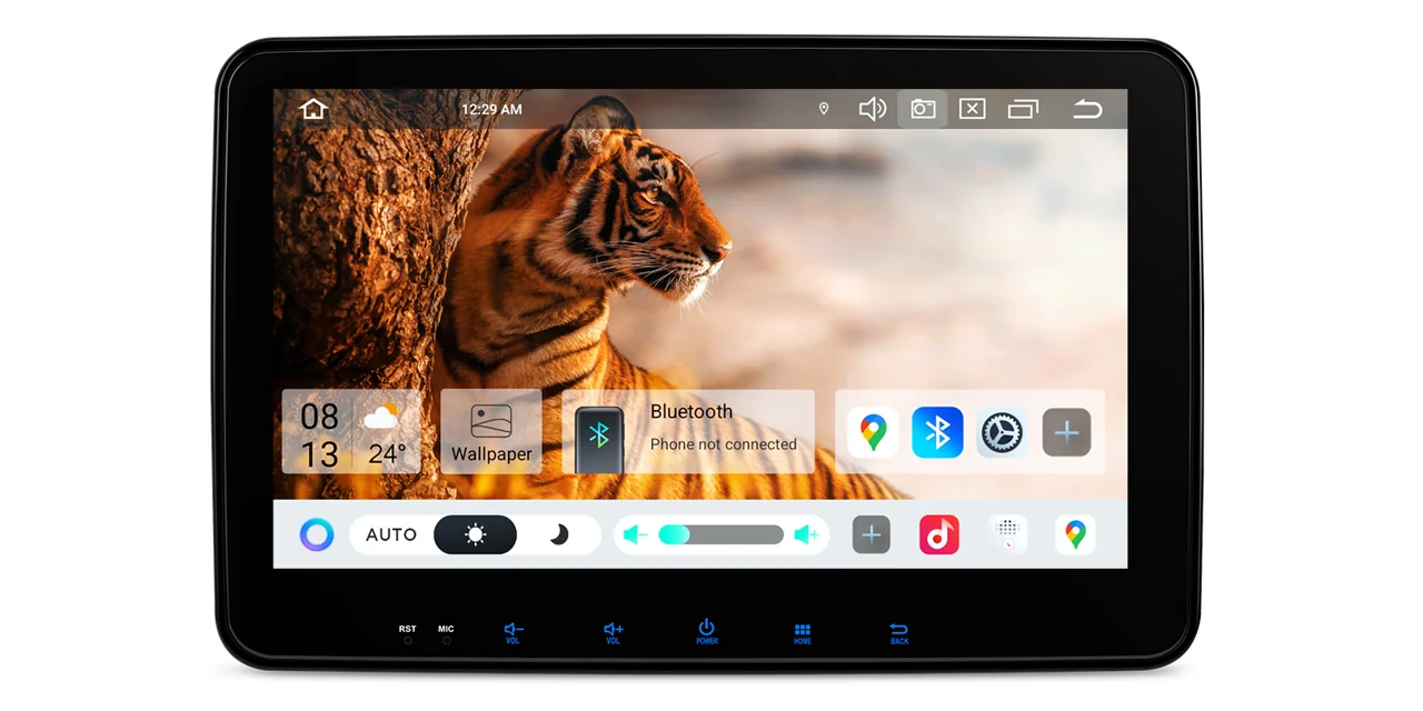 XTRONS TIP123G – 10,1″ Android 16 autoraadio, universaalne 2 DIN, 4/64 GB | CarPlay / Android Auto
