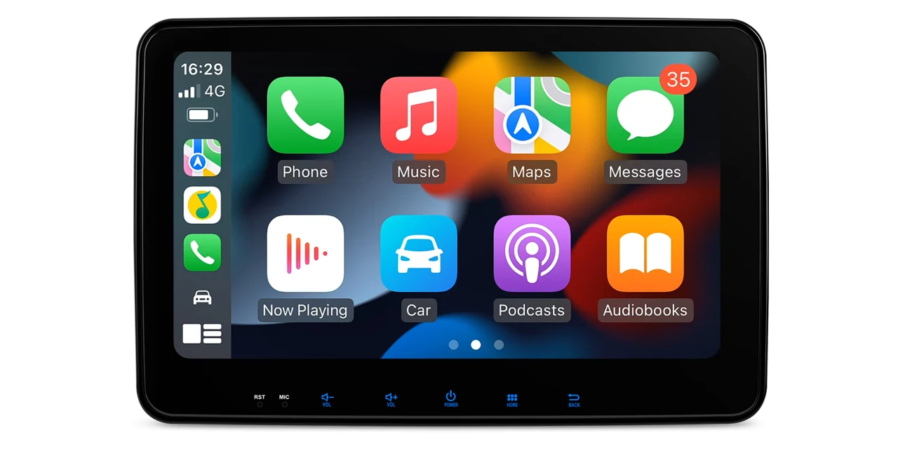 TUAH122L — Apple CarPlay ja Android Auto