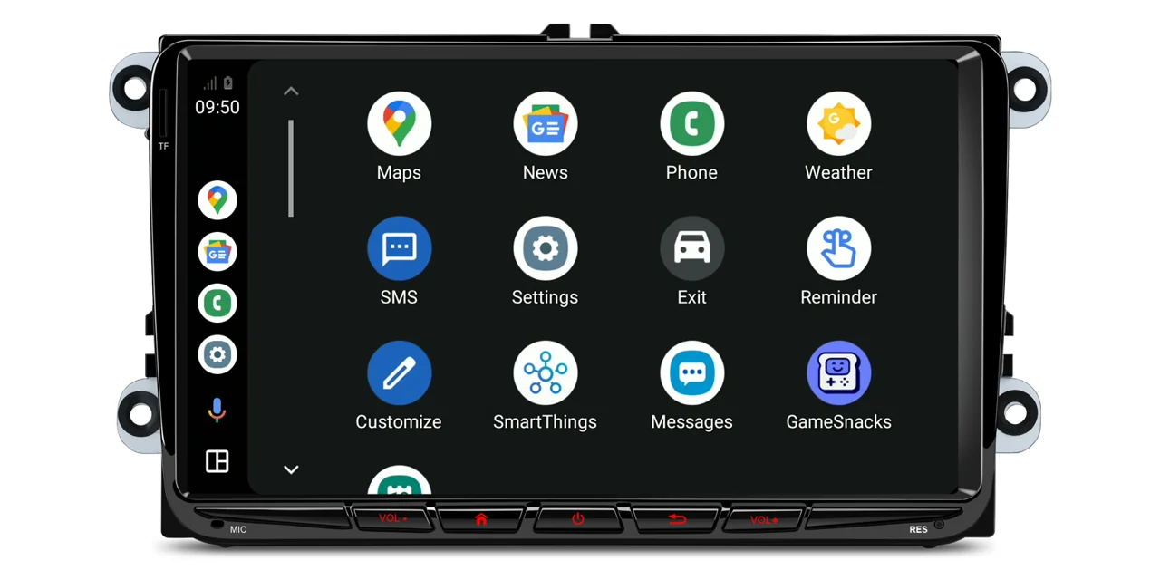 XTRONS UA95MTVL – 9″ Android 15 autoraadio, Volkswagen / Škoda / SEAT, 4/64 GB | CarPlay / Android Auto XTRONS UA95MTVL – 9″ Android 15 autoraadio, Volkswagen / Škoda / SEAT, 4/64 GB | CarPlay / Android Auto