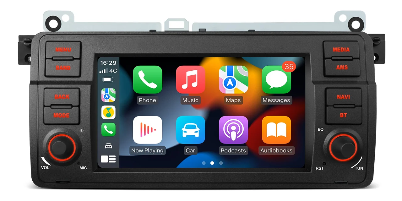 XTRONS UAH7546BL — Juhtmevaba Apple CarPlay