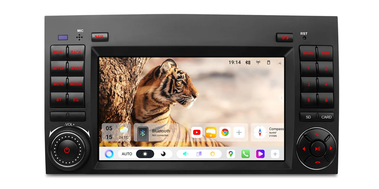 XTRONS UAH75M245L – 7″ Android 15 autoraadio, Mercedes-Benz / Volkswagen, 6/128 GB | CarPlay / Android Auto XTRONS UAH75M245L – 7″ Android 15 autoraadio, Mercedes-Benz / Volkswagen, 6/128 GB | CarPlay / Android Auto