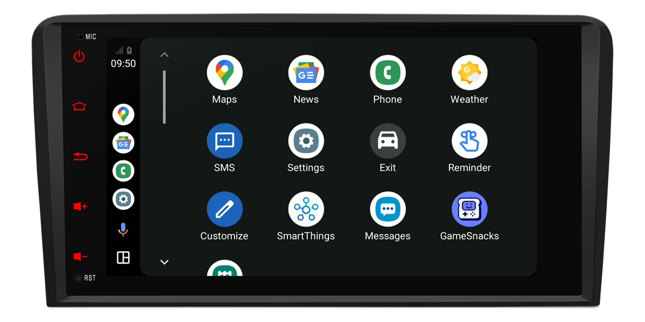 XTRONS UAH85A3AL – 8″ Android 15 autoraadio, Audi A3 8P / S3 / RS3, 6/128 GB | CarPlay / Android Auto XTRONS UAH85A3AL – 8″ Android 15 autoraadio, Audi A3 8P / S3 / RS3, 6/128 GB | CarPlay / Android Auto