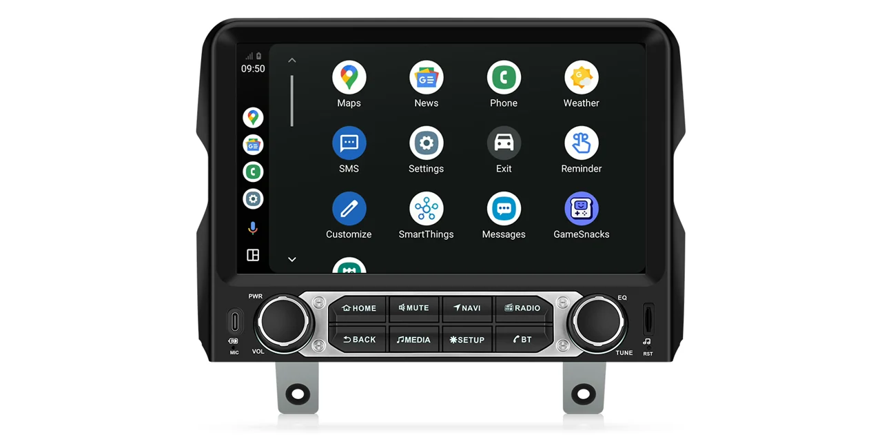 XTRONS UAH95WLJLN – 9″ Android 15 autoraadio, Jeep Wrangler JL / Gladiator JT, 6/128 GB | CarPlay / Android Auto XTRONS UAH95WLJLN – 9″ Android 15 autoraadio, Jeep Wrangler JL / Gladiator JT, 6/128 GB | CarPlay / Android Auto